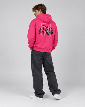OVERSIZE Hoodie "1st Drop" Pink