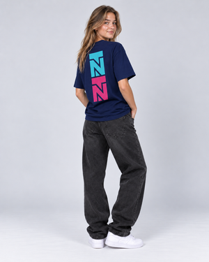 OVERSIZE T-Shirt "1st Drop" - Lightnavy
