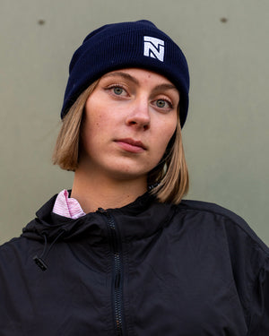 Middel Beanie - Navy