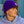 Dicke Beanie - Lila