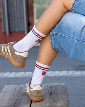 Socks "1st Drop" - Black / Red