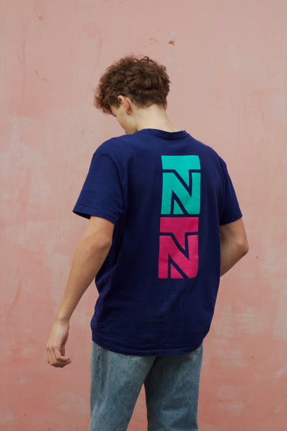 OVERSIZE T-Shirt "1st Drop" - Lightnavy