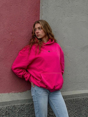 OVERSIZE Hoodie "1st Drop" Pink
