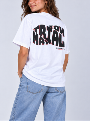 Vortex Tee - White